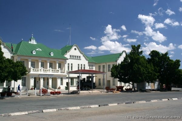 IMG_3457 <p><b>Windhoek</b></p>
<p>Der alte Bahnhof</p>